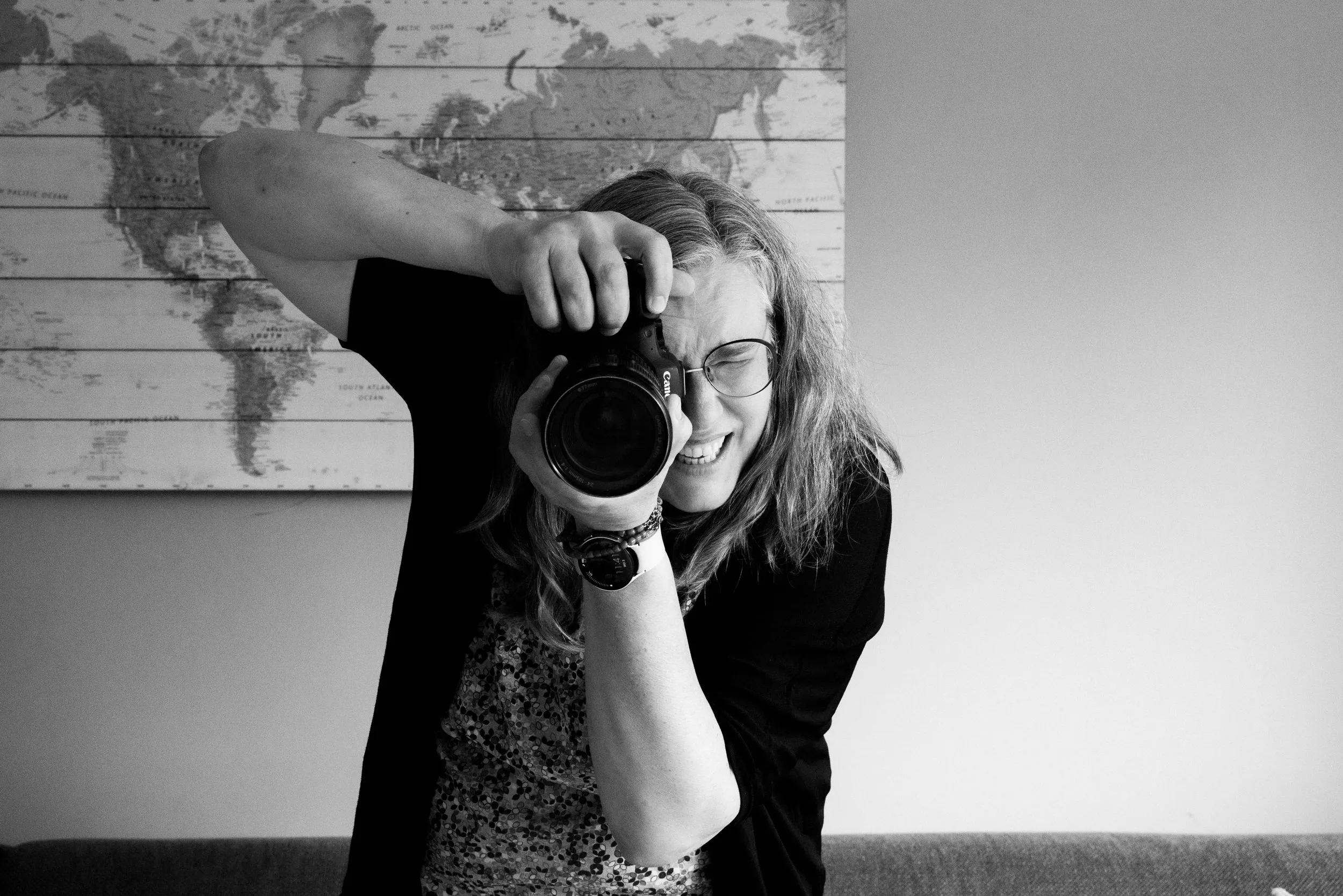 Sophie Colpa behind the camera